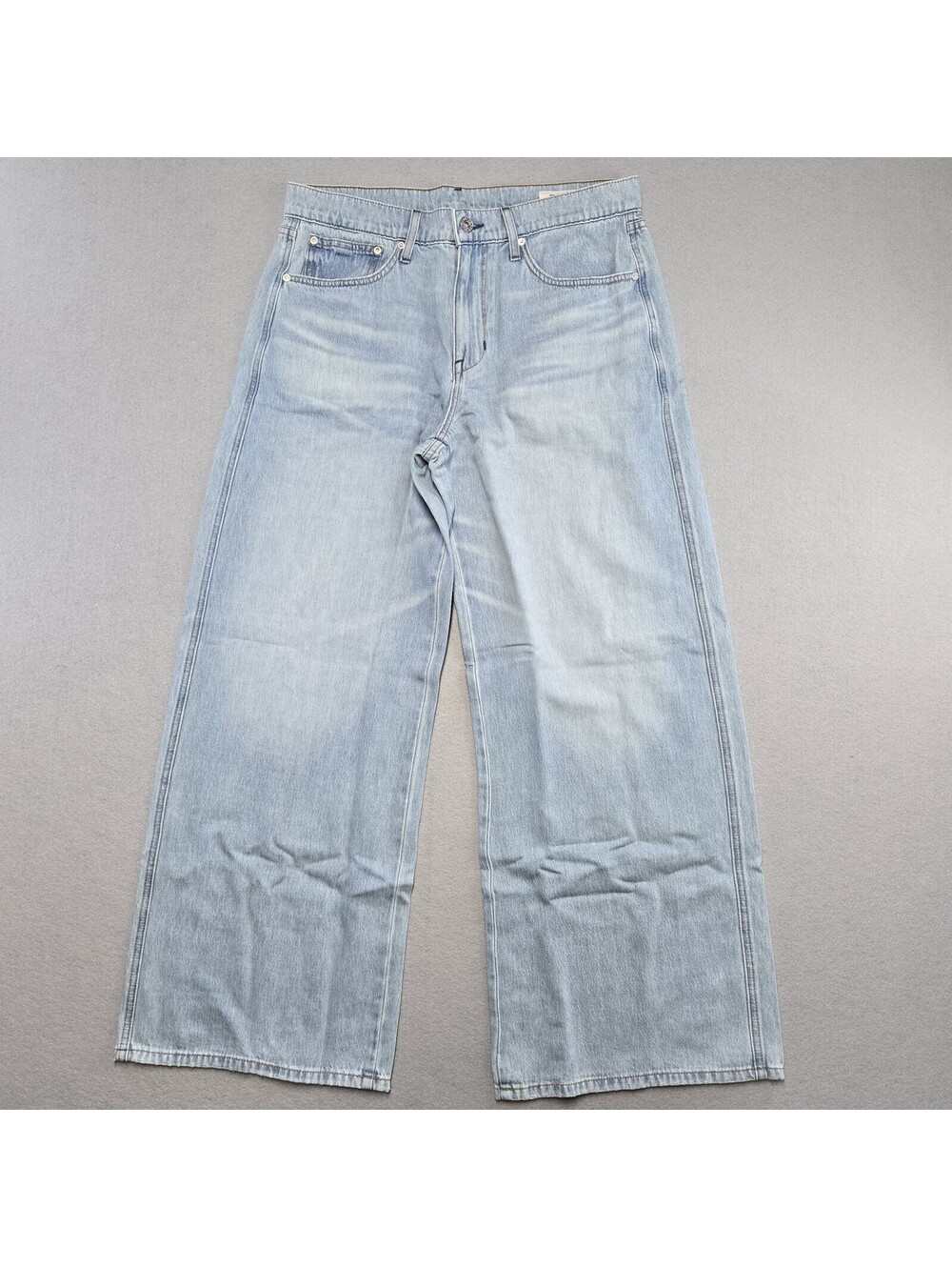 AYR The Big Salad Wide Leg Jean Womens 30 Glaciers Cotton Denim NWOT E3607